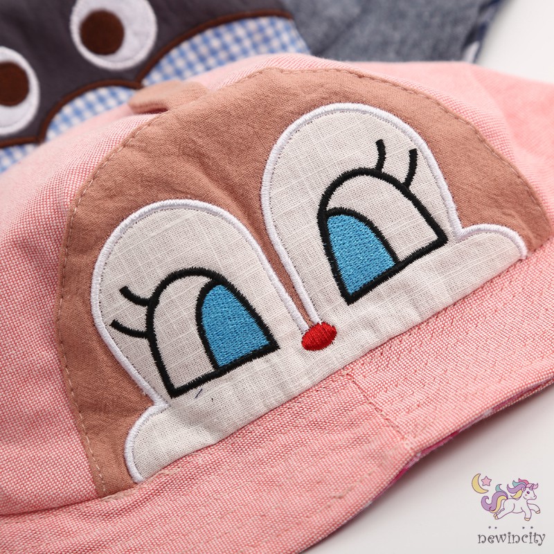 Mũ Lưỡi Trai Chống Tia Uv Với Họa Tiết Hoạt Hình Dùng Cho Trẻ Nhỏ