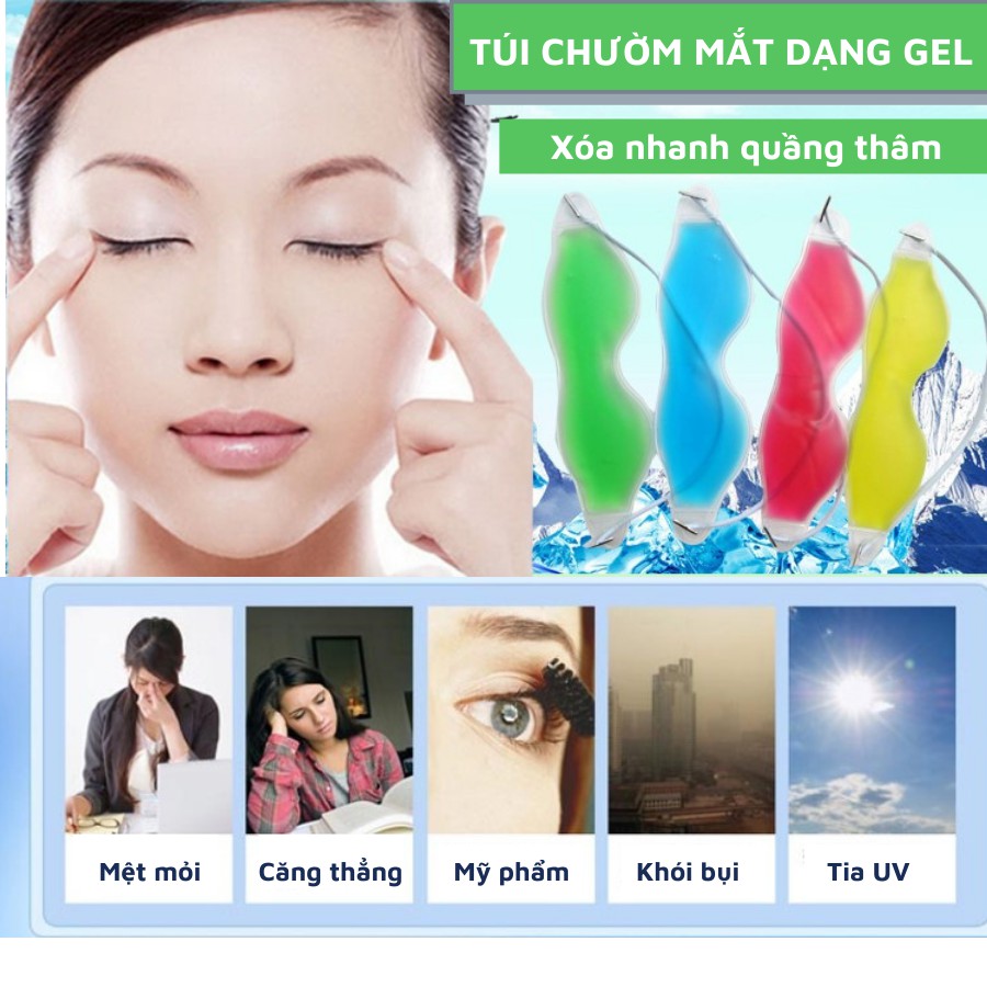 Túi Chườm Mắt Nóng, Lạnh Taiwan Stanch R&amp;R Eye Mask (cỡ lớn)