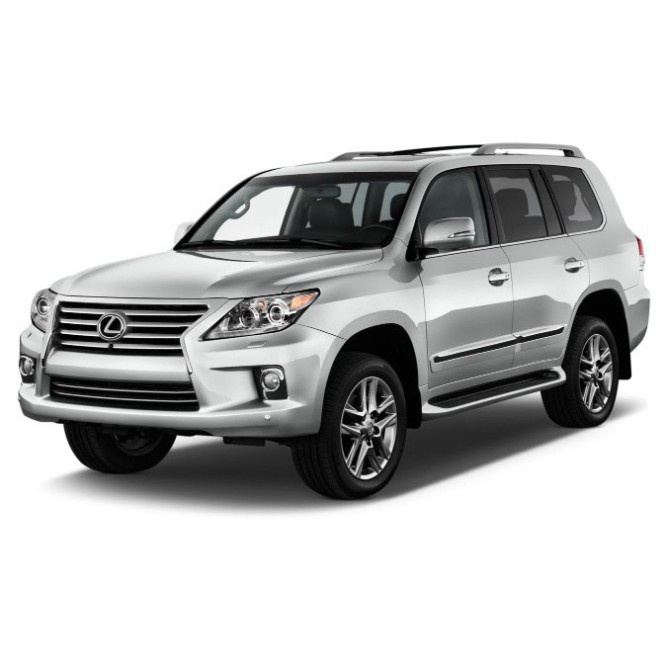 Sản Phẩm Logo chụp mâm, ốp lazang bánh xe ô tô Lexus 570 Đời từ 2009-2014 .