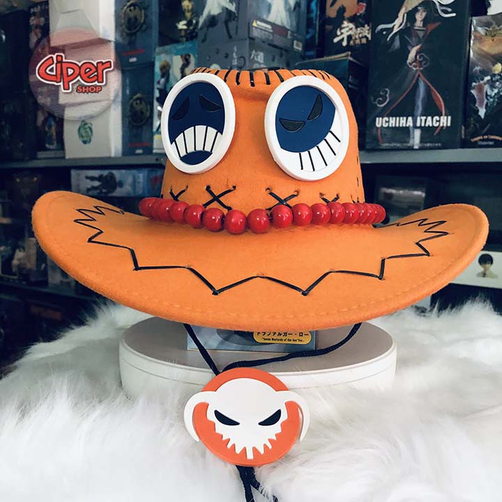 Mũ cosplay Ace - Nón cosplay Ace - Cosplay One Piece - nón ace - mũ ace
