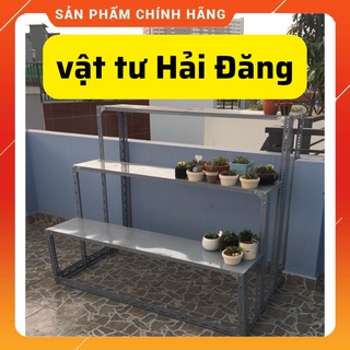 Kệ sắt bậc thang 3 tầng kệ bậc thang có bánh xe