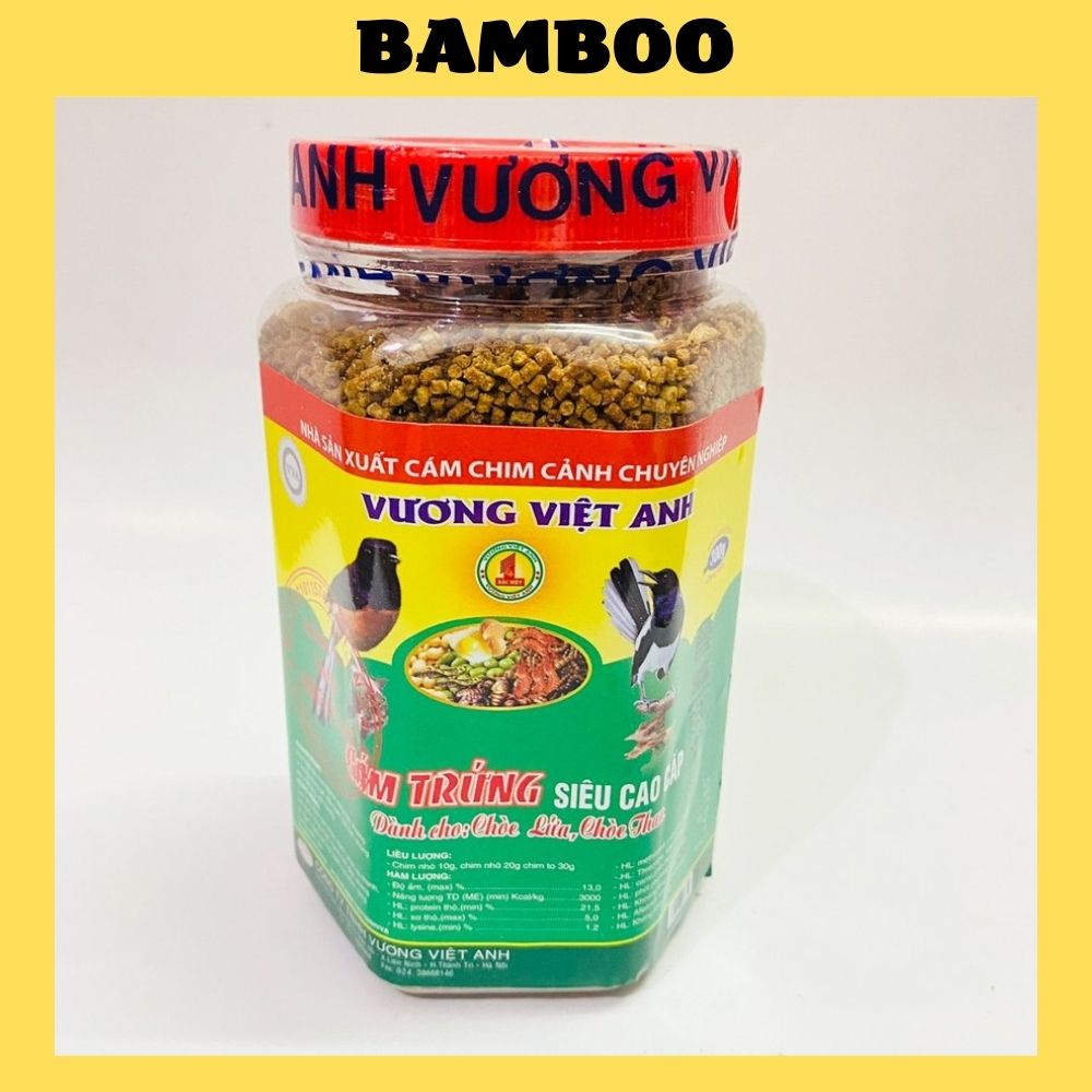 Cám chim chích chòe Vương Việt Anh đóng hộp cao cấp giá rẻ loại 300gram