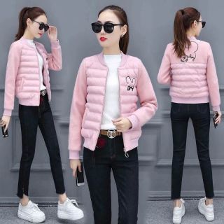 Áo phao nữ pha tay Quảng Châu 828