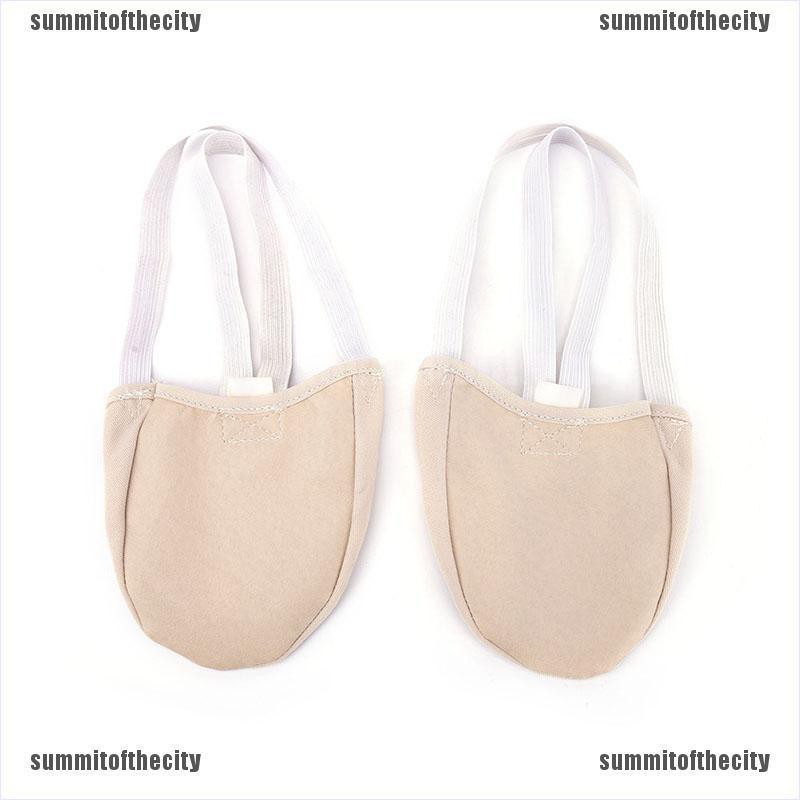 Dép Da PU Bít Mũi Tập Múa Ba Lê