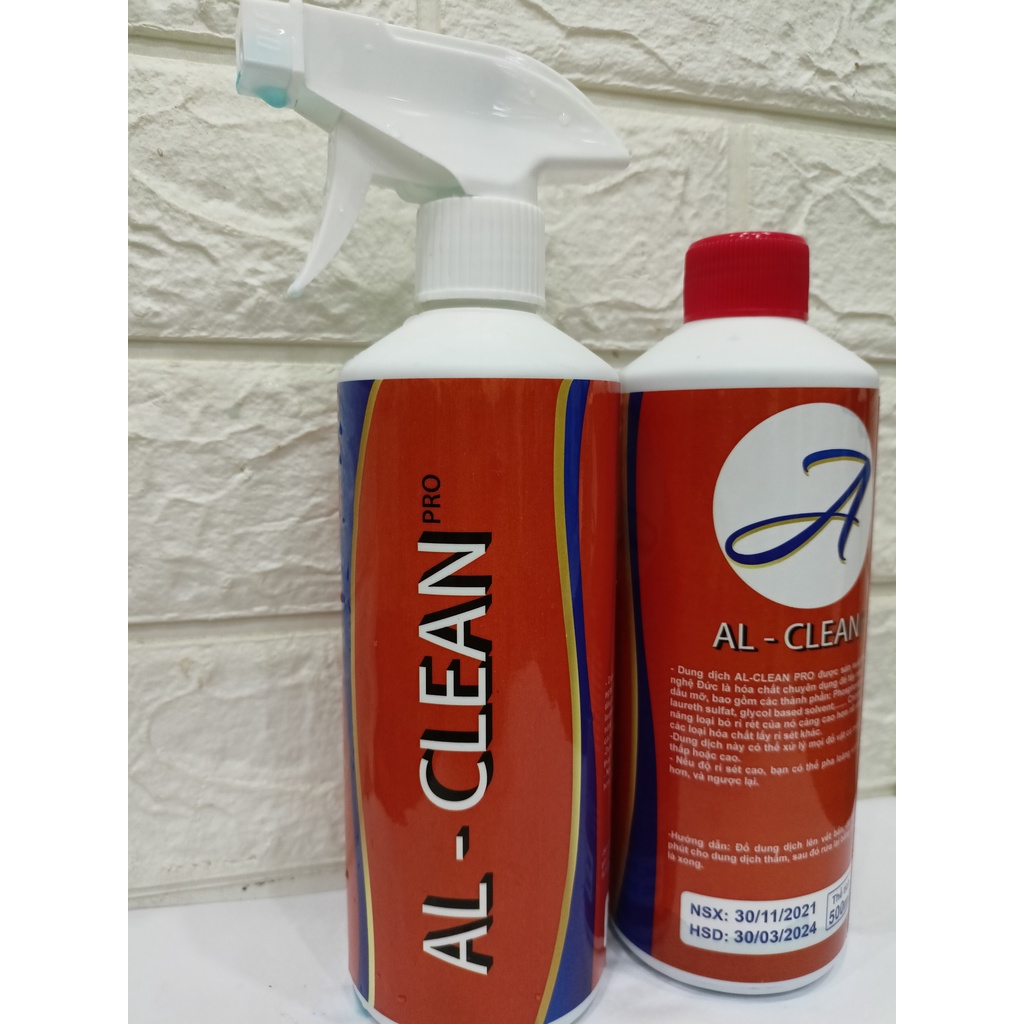 Bình xịt tẩy rửa,Nhà Bếp,Tẩy Dầu Mỡ,Nấm Mốc Tường Nhà, Phòng Tắm,Nước Tẩy Đa Năng,chai AL-Clena Pro 500ML