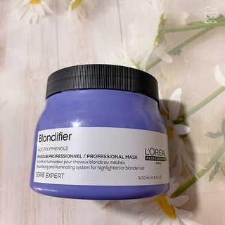 Hấp Ủ Loreal Professionnel Giữ Và Tăng Cường Ánh Sắc Trên Tóc Nhuộm Sáng Màu Serie Expert Blondlifier Gloss 500ml