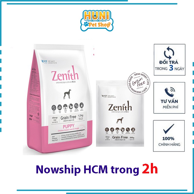 Hạt Mềm Zenith Puppy Cho Chó Con - Thức ăn cho chó Huni petshop