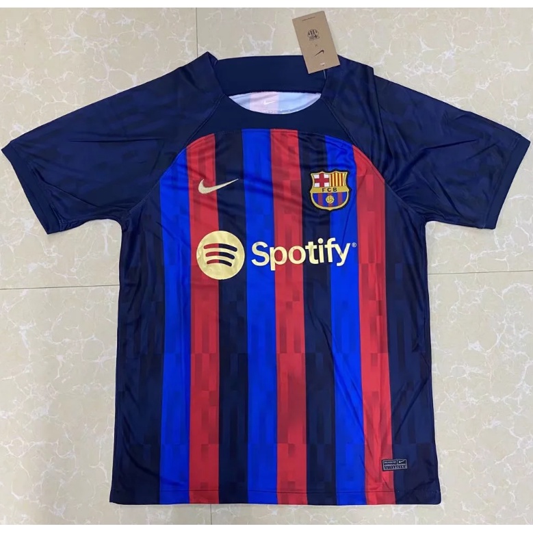 Áo Thun Bóng Đá Ngắn Tay Đội Tuyển Barcelona 22-23