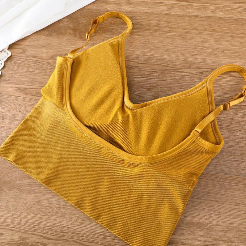 Áo Bra Tập Gym Croptop Khoét Lưng Loại Mới 657 .