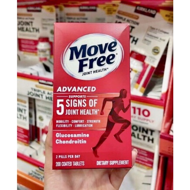 Viên Uống Bổ Khớp Schiff Move Free Joint Health 200 viên của MỸ