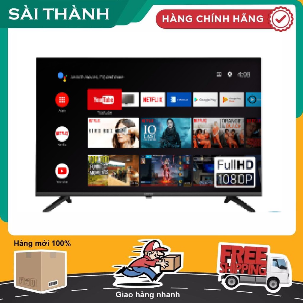 Smart TV iSLIM PRO 43”- 43S51 (Android 9.0 Pie – 2020) - Điện Máy Sài Thành