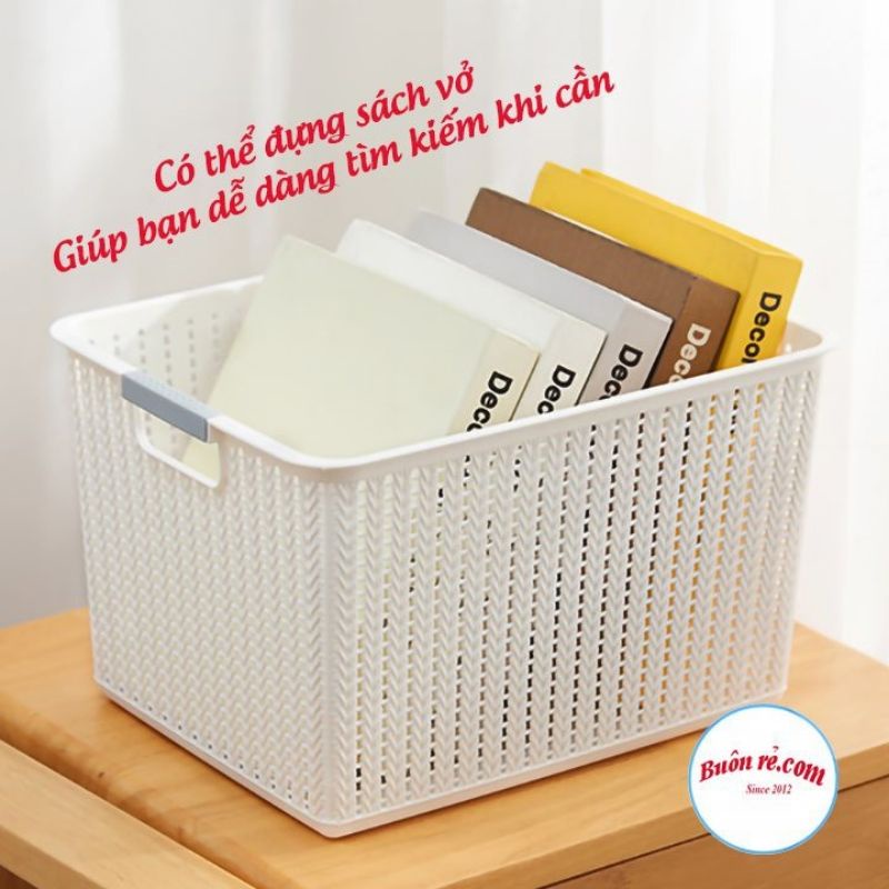 Rổ đựng đồ kiểu Hàn Quốc có tay cầm cao cấp