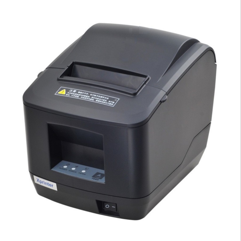 Máy in hóa đơn Xprinter XP A160 Cổng USB / LAN in bill khổ K80 từ điện thoại, máy tính