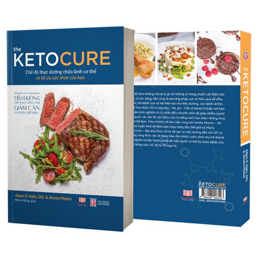 Sách - The Ketocure - Chế Độ Thực Dưỡng Chữa Lành Cơ Thể Và Tối Ưu Sức Khỏe Của Bạn