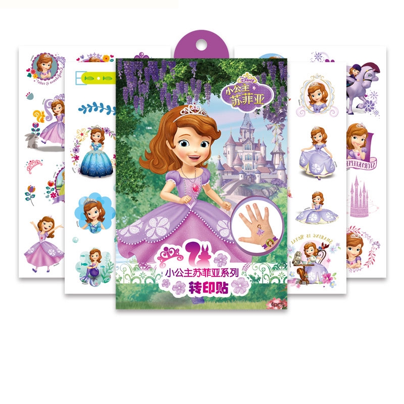 Hình xăm dán tạm thời không độc hại chống thấm nước hình nhân vật hoạt hình