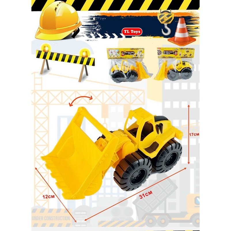 Xe đồ chơi cho bé - Xe công trình cỡ lớn các loại
