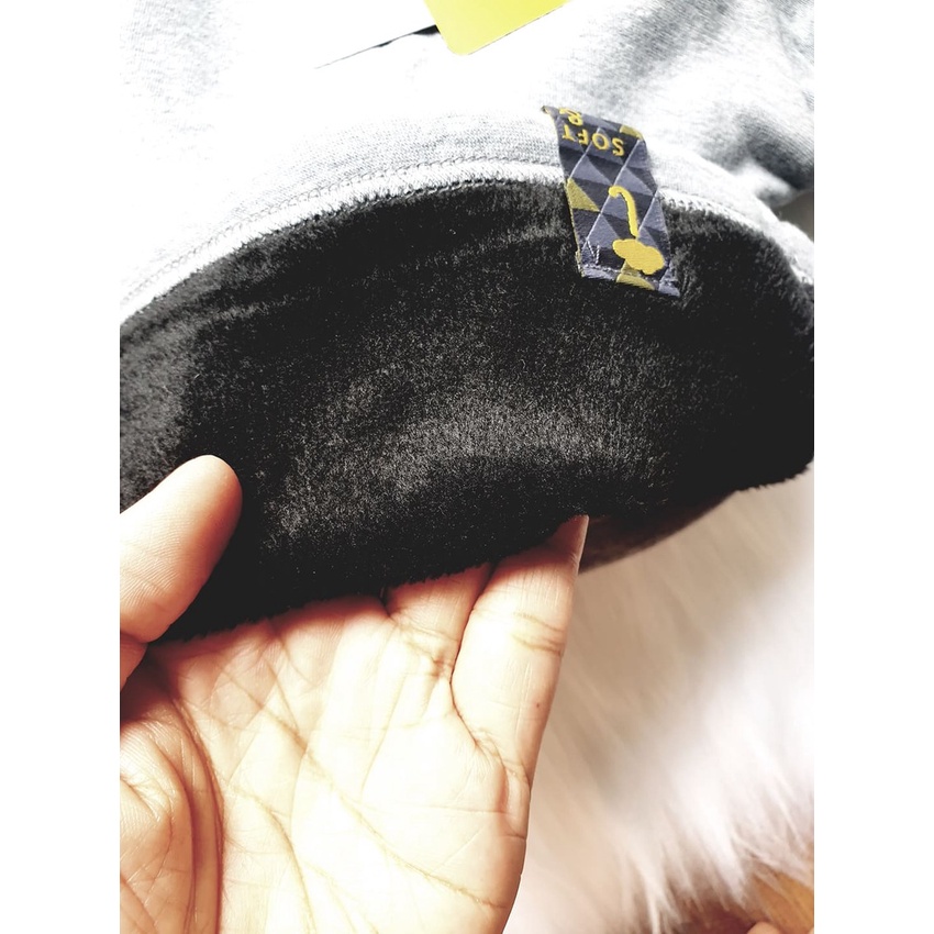 Áo mùa đông giữ ấm bé trai, 2 da, lót lông mềm mịn MOIMOIN | size 80 - 100| lynhstore