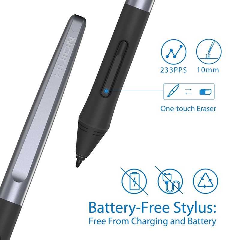 Bút Cảm Ứng stylus pen Huion PW100  Cho Máy Tính Bảng H640P/H950P/H1060P/H1161/HC16/HS64/HS610