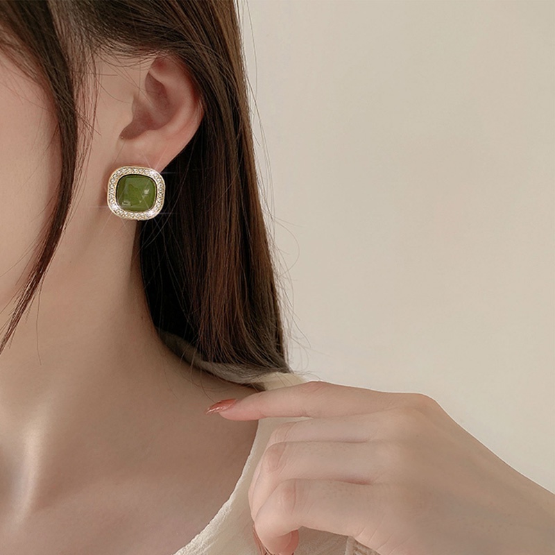 Korea stud earrings ladies s925 earrings