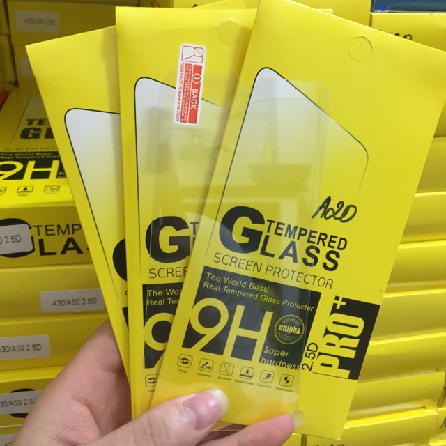Bộ 3 kính cường lực Samsung A20
