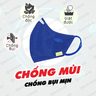 [DEAL SỐC MUA 5 TẶNG 1] Khẩu trang than hoạt tính GP Standard phòng độc, lọc bụi - Đeo qua tai