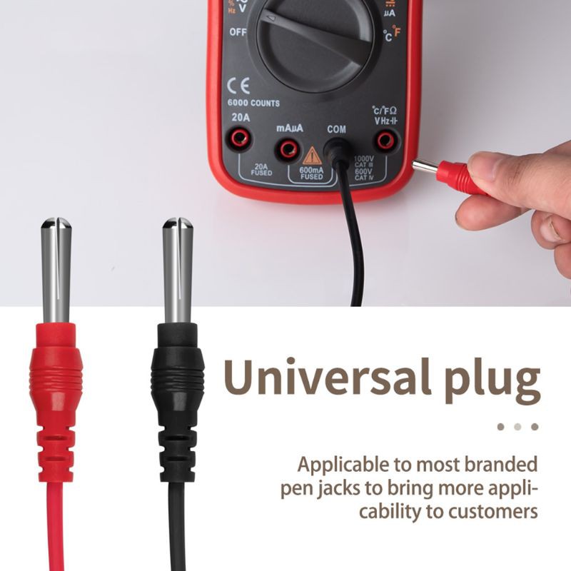 Bộ 18 Trong 1 Dây Đầu Kẹp Cá Sấu Dùng Để Kiểm Tra Vạn Năng