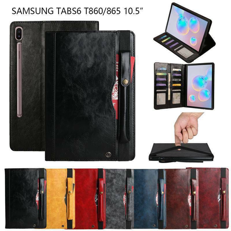 Flip Leather Shockproof Case Cover Stand For Samsung Galaxy Tab S6 10.5 T860/T865