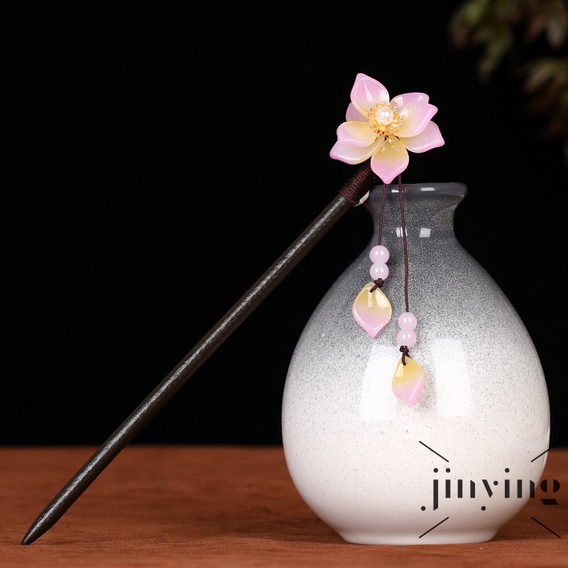 GETNOIVAS Trâm cài tóc hình bông hoa đơn giản tinh tế