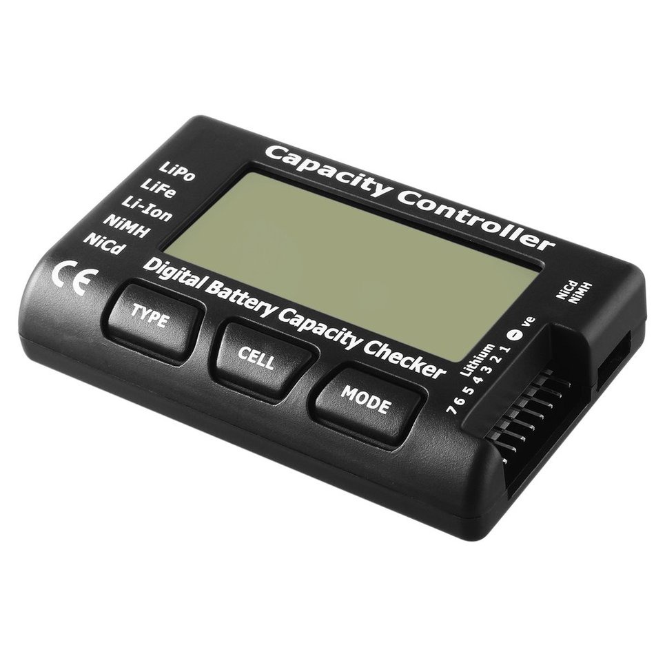 Battery Checker Universal RC Cell Meter-7 Digital Batteries Checking Tester