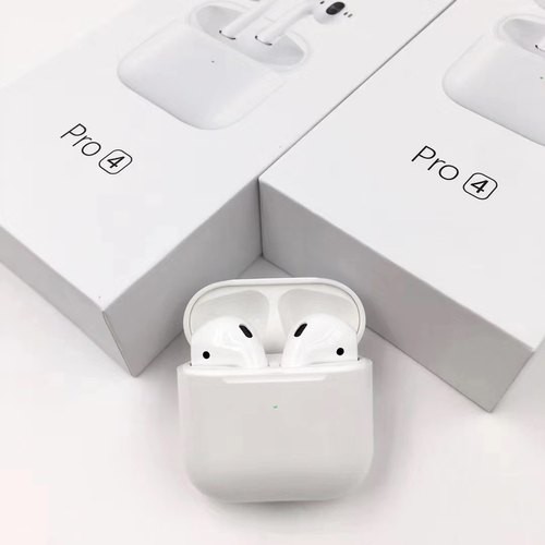 Vỏ Bảo Vệ Hộp Đựng Tai Nghe Bluetooth Không Dây Pro 4 Ipod Apple Gen-4 Hình Hộp Sữa