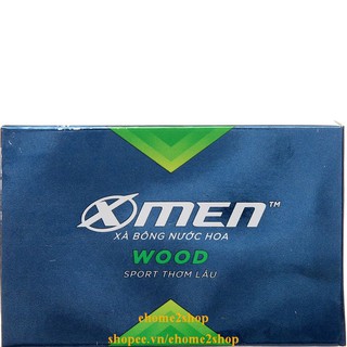 Xà Bông Tắm Nam 90g Hương Nước Hoa X-Men Wood Sport Thơm Lâu, shopee.vn/ehome2shop.