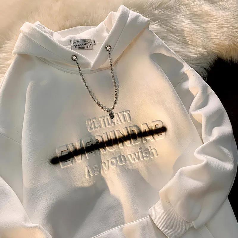 Áo Hoodie Dáng Rộng Phong Cách Hip Hop Mỹ Thời Trang Xuân Thu Mới Cho Nữ