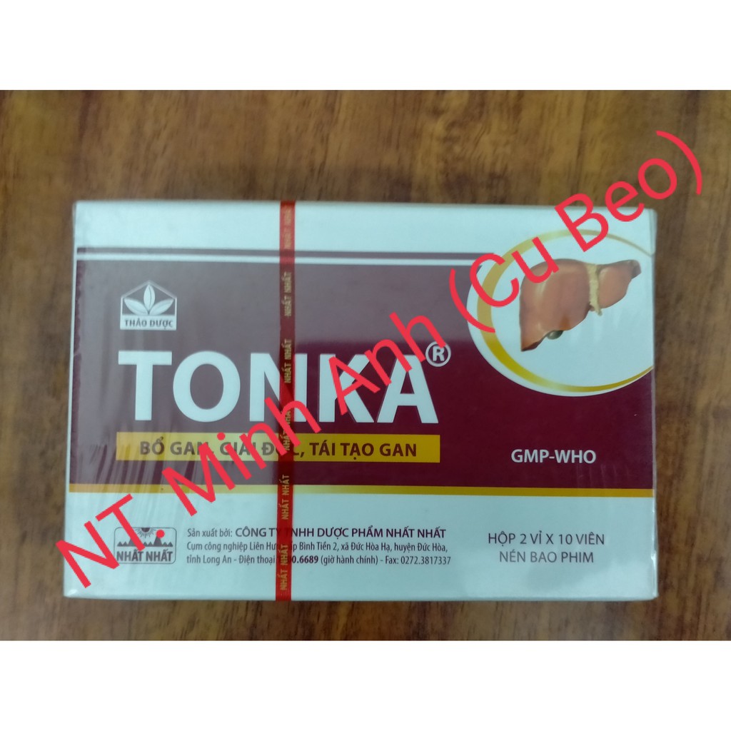 TONKA Bổ gan, giải độc, tái tạo gan
