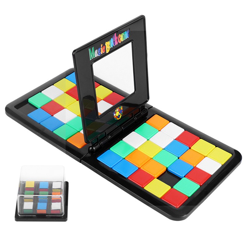Đồ Chơi Rubik Đại Chiến Board Game Magic Block Rubic Biến Thể bảng tính 2 người đối kháng HOT TIKTOK