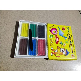 Đất nặn mic 5 màu_6 màu _10 màu