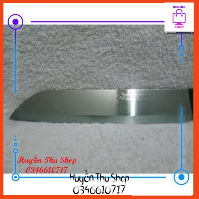 DAO THÁI INOX CÁN ĐEN 30CM