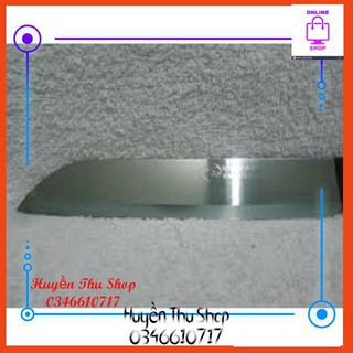 DAO THÁI INOX CÁN ĐEN 30CM