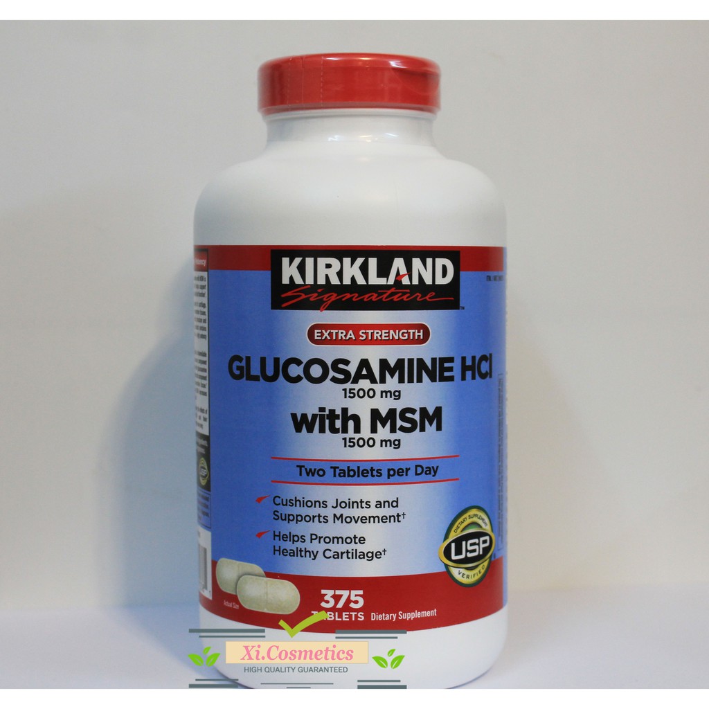 Viên uống Glucosamine KIRKLAND 375 viên