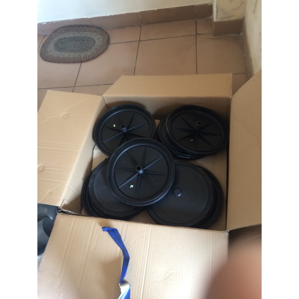 Đĩa thổi khí tinh JAGER HD270, Đĩa phân phối khí mịn - Đức cho bể xử lý nước thải, hồ nuôi thủy hải sả