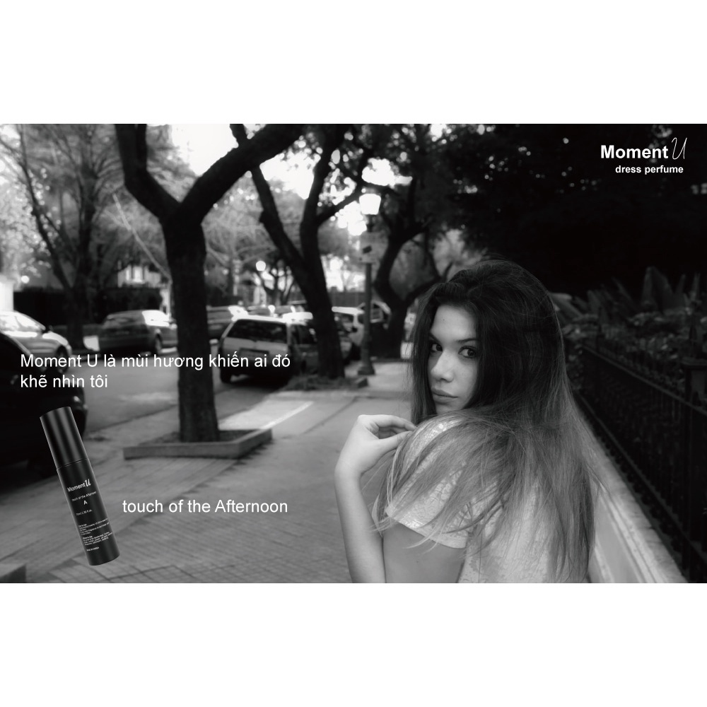 Xịt Thơm Quần Áo Đa Năng Moment U Dành Cho Nam Giới Hương Touch Of The Afternoon