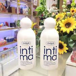 Dung dịch vệ sinh Intima Ziaja xanh đậm dưỡng ẩm chống khô hạn 200ml