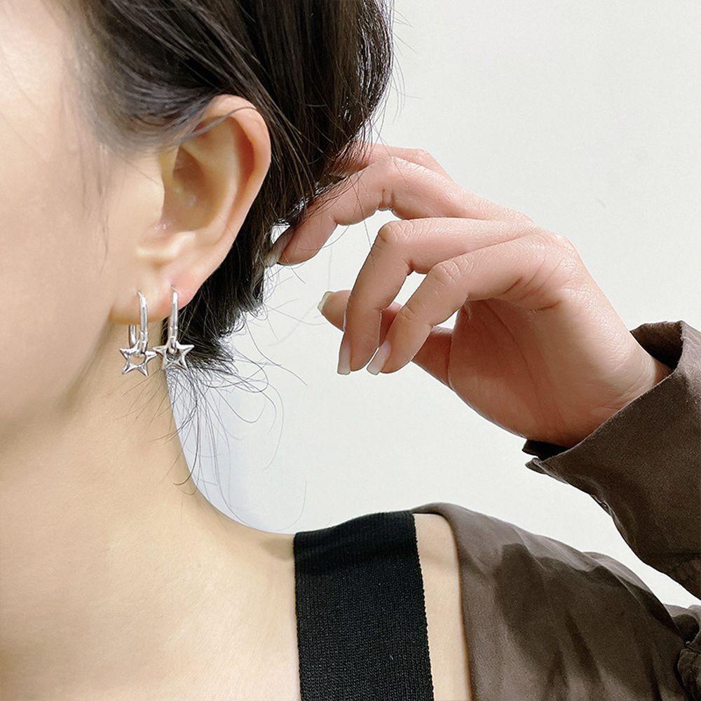 Khuyên Tai Dạng Vòng Rỗng Phong Cách Hiphop Thanh Lịch Cho Nam Và Nữ MXMUSTY