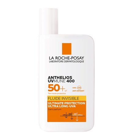 (MẪU MỚI 2022) Sữa chống nắng bảo vệ da cao nhất LA ROCHE-POSAY Anthelios UVMune 400 Fluide Invisible SPF50+ - 50ml