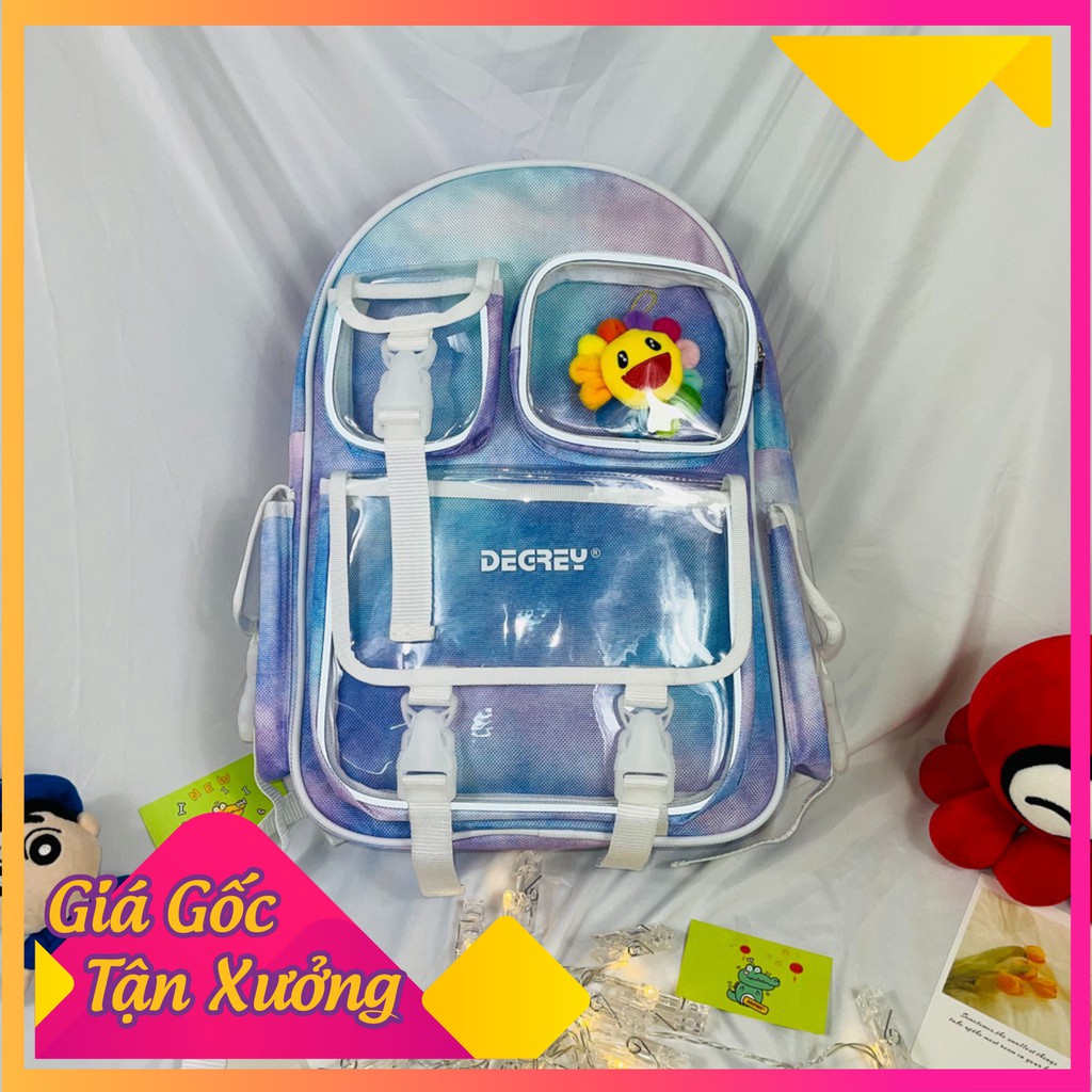 Balo Degrey TieDye Backpack thời trang nam nữ họa tiết