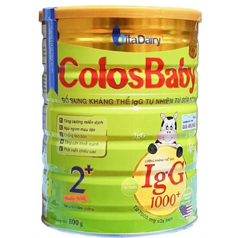 Sữa bột Colosbaby 2+gold