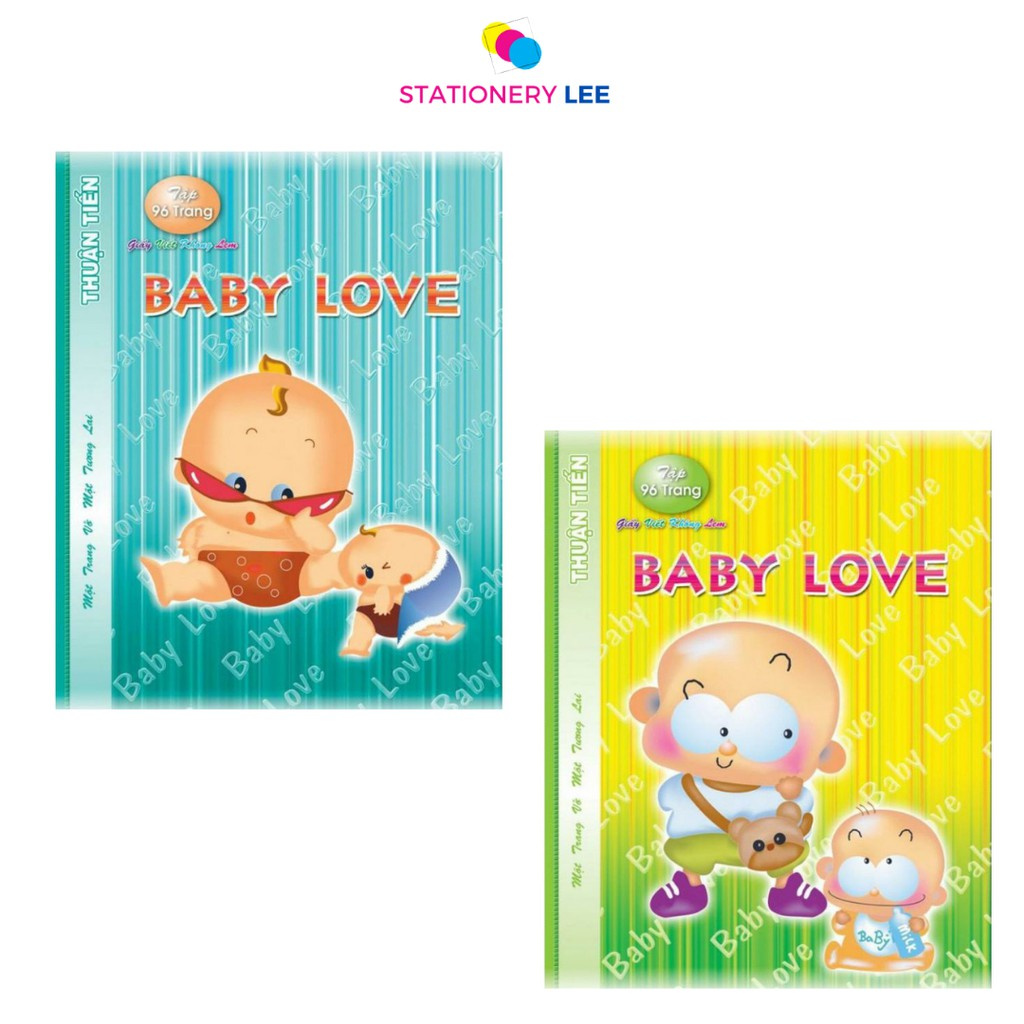 Lẻ 01 Cuốn Tập Vở Baby Love Cao Cấp 48 Trang ĐL 100gsm - Thuận Tiến