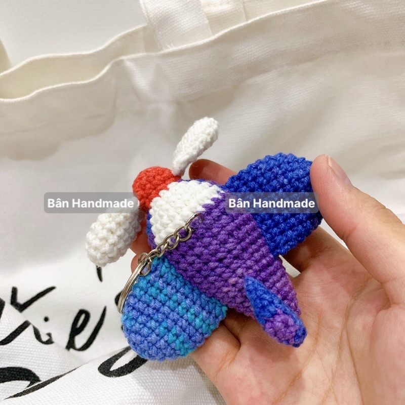 HÀNG ORDER - Máy bay móc len - Soul Plane - MÓC KHÓA BALO