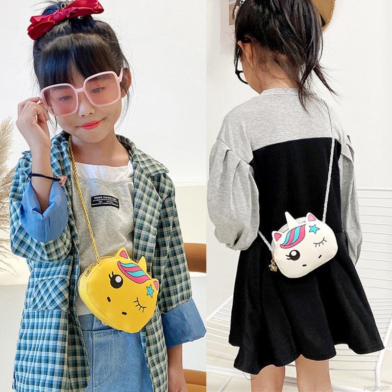 Túi đeo chéo hình hoạt hình dễ thương cho bé gái