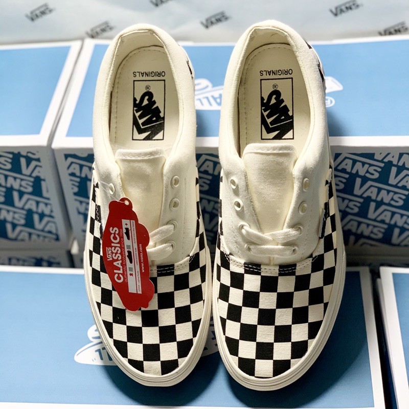 Giày Vans Caro checkerboard chuẩn 1:1 Thể Thao Nam Nữ