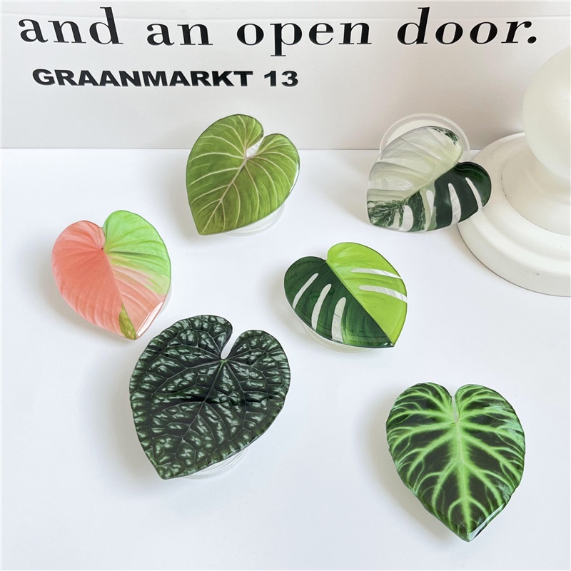 Giá Đỡ Điện Thoại Dạng Túi Khí Hình Chiếc Lá Gấp Gọn Tiện Dụng